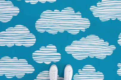 cloud-illustrated-kids-flooring-blue-feet-vinyl-flooring