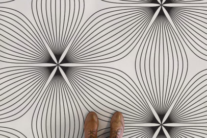 floral-line-flower-line-pattern-vinyl-flooring-neutral-feet-vinyl-flooring