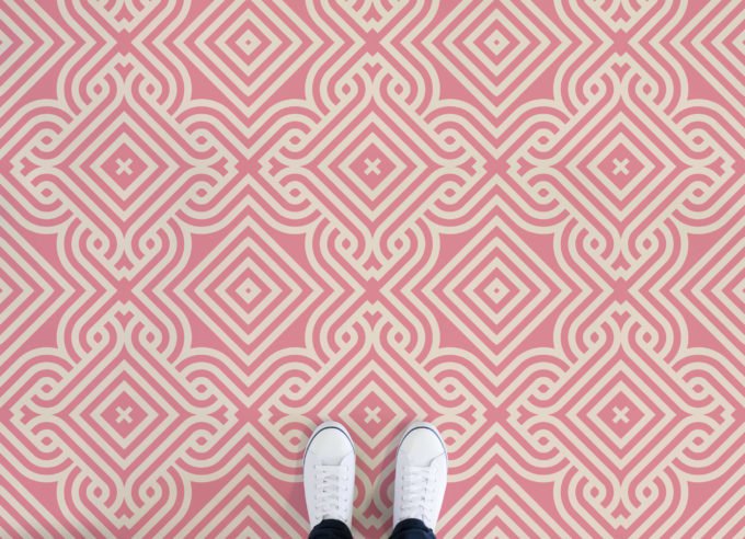 posie-modern-ornate-flooring-pink-feet-vinyl-flooring