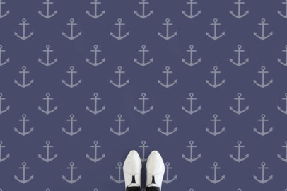 buoy-motif-blue-feet-vinyl-flooring