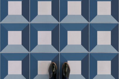 kubrick-retro-blue-feet-vinyl-flooring
