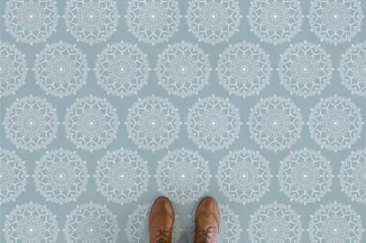mandala-2-world-blue-feet-vinyl-flooring